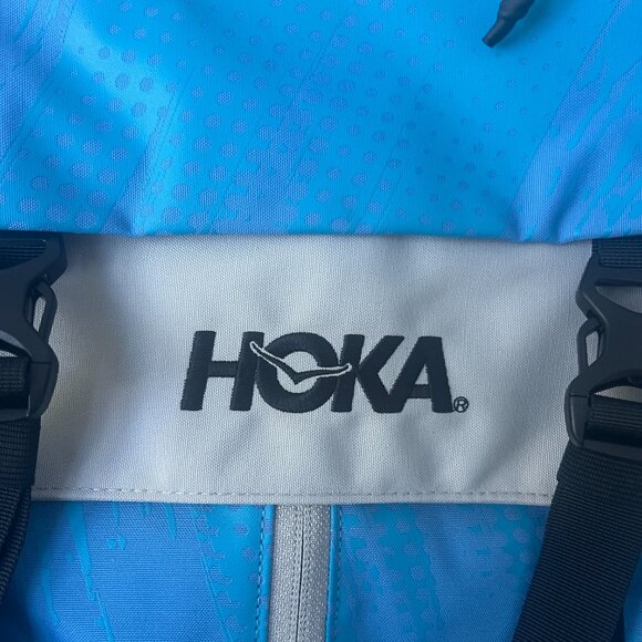 Hoka "Fly Human Fly" Bag Middle zipper Backpack - Picture 2 of 3